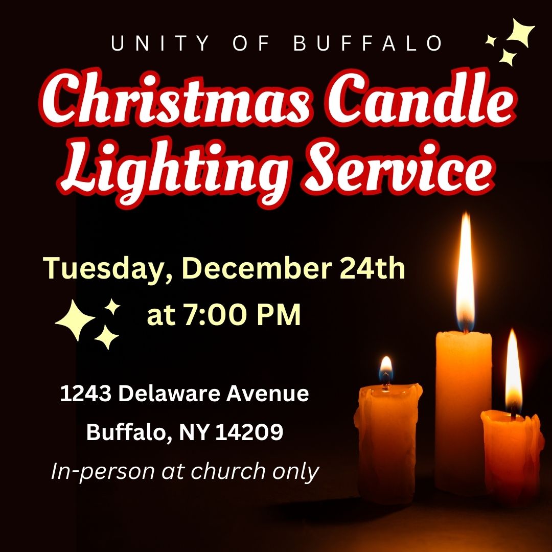 Unity of Buffalo Christmas Eve Candle Lighting Service